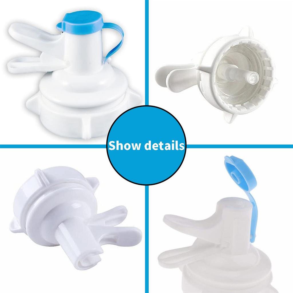 Reusable Plastic Faucet Water Dispenser Spout Bottle Cap Perfect For Office School Use