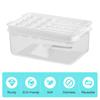 Ice Tray Set with Lid Ice Ice Shovels BPA Free Bin Cube Tray for