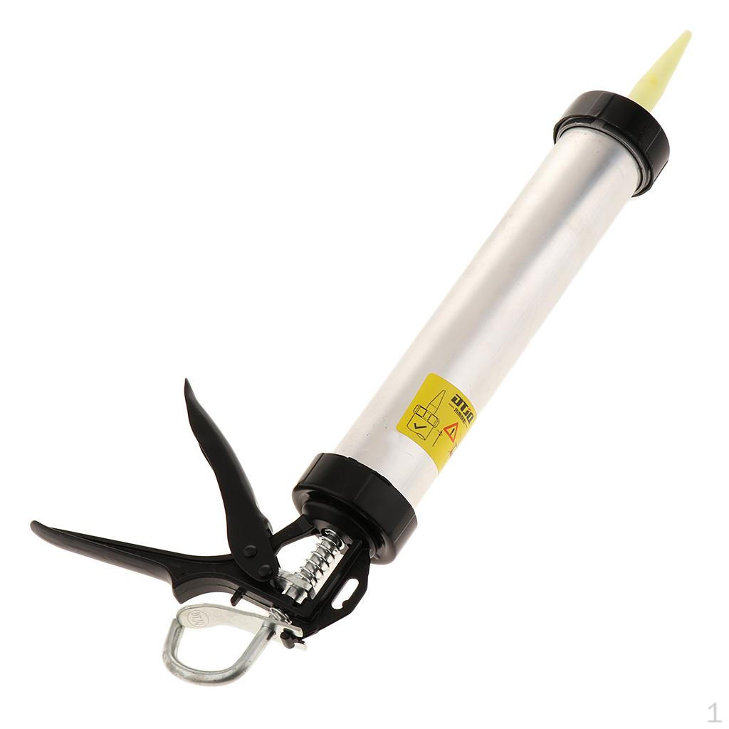 12 Inch Sausage Caulking Aluminum Alloy Barrel Hand Drive
