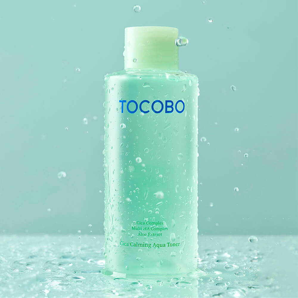 Tocobo - Cica Calming Aqua Toner - 200ml / Soothing, Hydrating, Moisturizing, Korean Cosmetics, Kbeauty