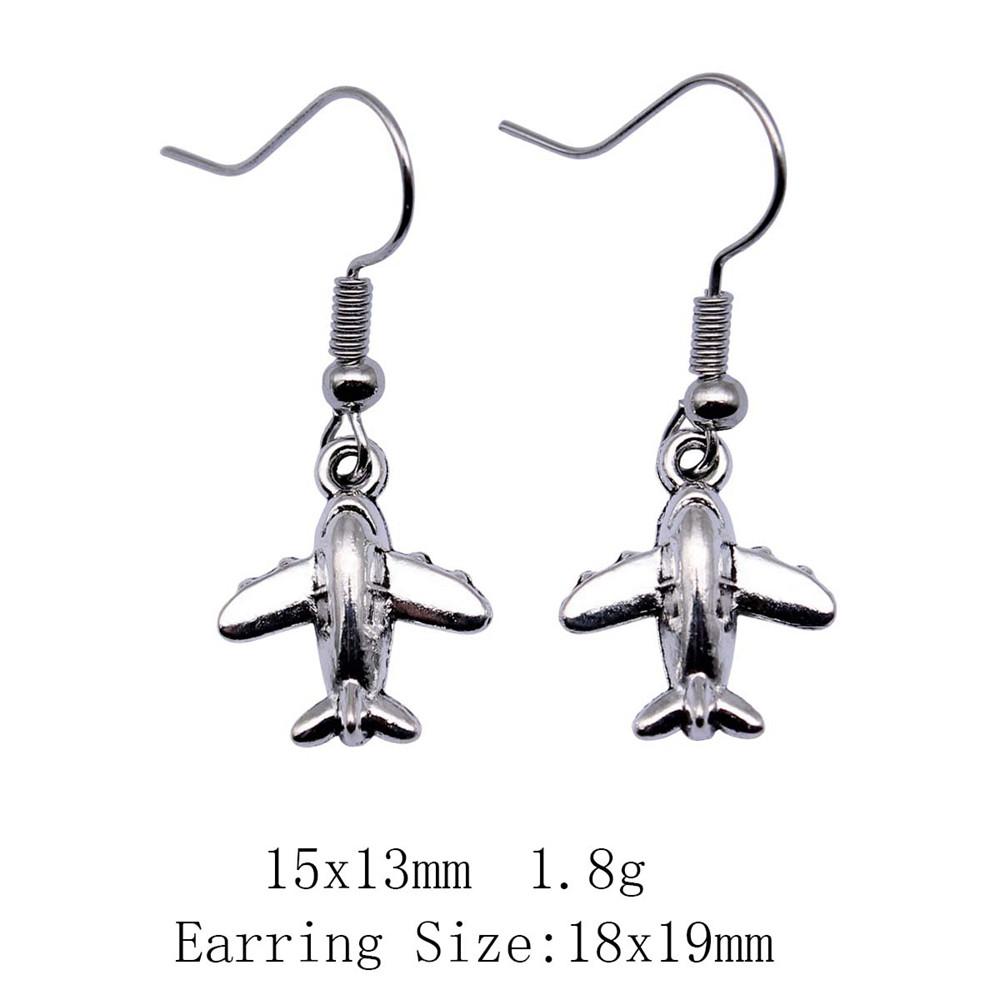 Thanksgiving Day Earring Set Airplane Travel Christmas Drop & Dangle Earring Women's Bags Unusual Earrings