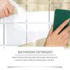 Limpador de Azulejos de Vidro 120ml Porta de Vidro de Banheiro Azulejo de Banheira Cristalino Limpador de Manchas