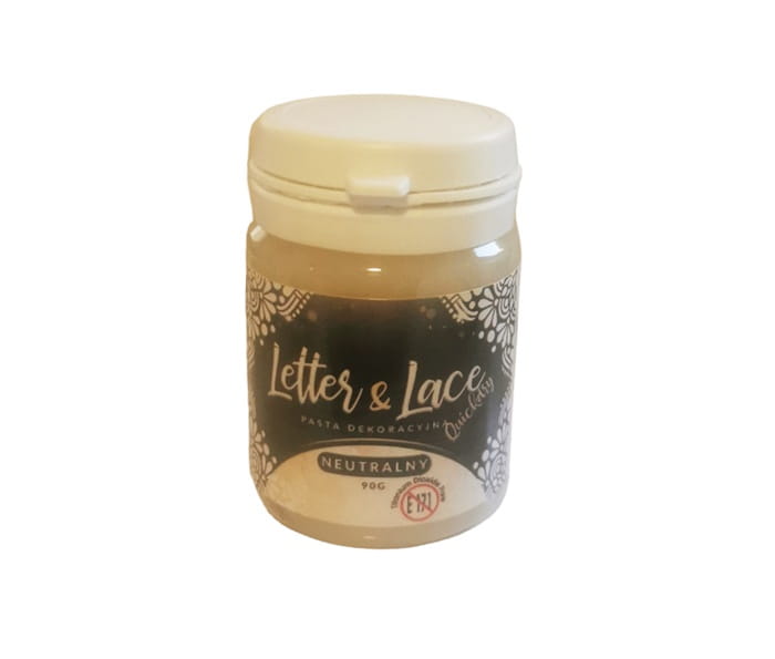 Masa Cukrowa Do Koronek Letter & Lace Neutralna 90G