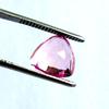 6.00 Ct Natural Pink Kunzite Certified Trillion Shape Loose Gemstone