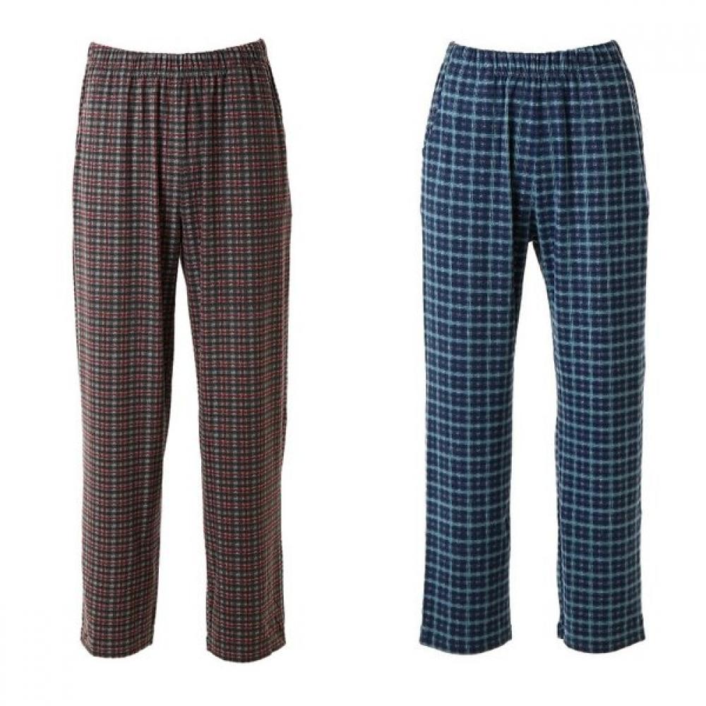 

Venus Cozy Coat Fleece Check Print 9 Pants Vep3969w Navy (NB)/100