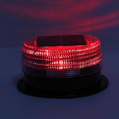 Solar-LED-Warnlicht mit Stroboskop