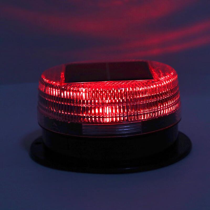 

Solar LED Strobe Warning Light