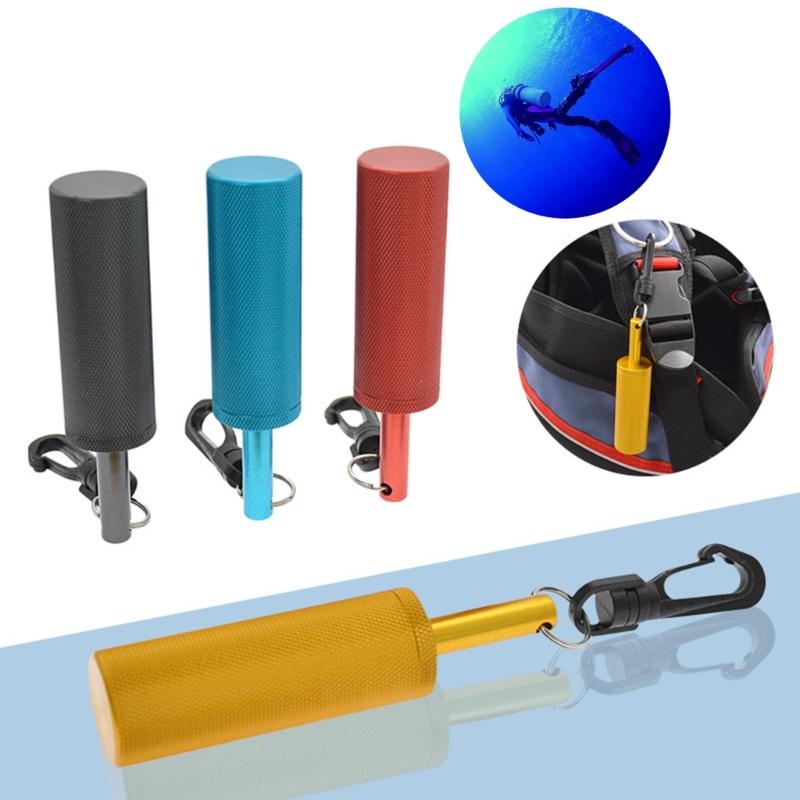 Scubas Chřestítka Tyč Hliníkové Slitiny Podvodní Třepačka Signální Zvonky pro Šnorchlování