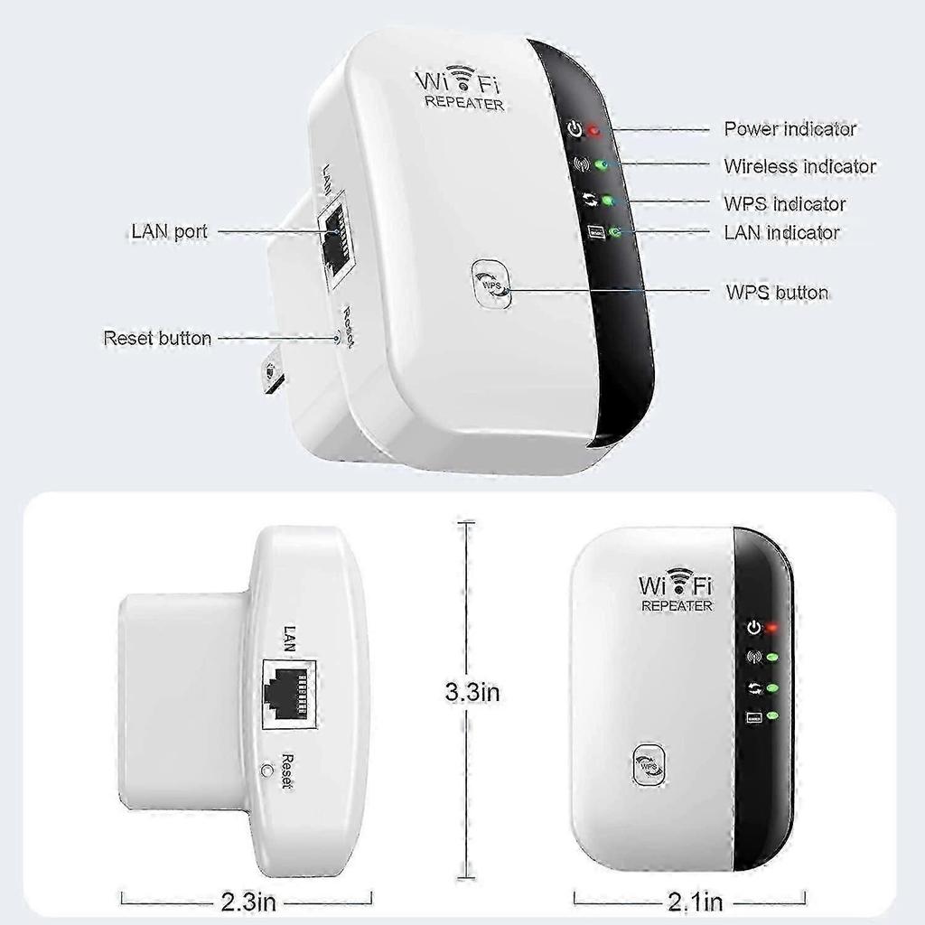 Latest Model Fastest Wifi Extender, Wifi Repeater, Wifi Booster, Covers Up To 5000 Sq.ft And 50 Devices, Internet Booster - With_usmddsa