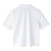 Korean Traditional Layered Collar Short Sleeve T-Shirt - Black / White