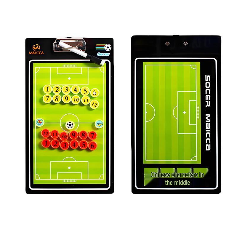 High-Grade Magnetic PVC Coach Board for Volleyball & Football Tactics with Wipeable Surface