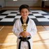 Trophy Award For Taekwondo And Martial Arts For Competition And Recognition