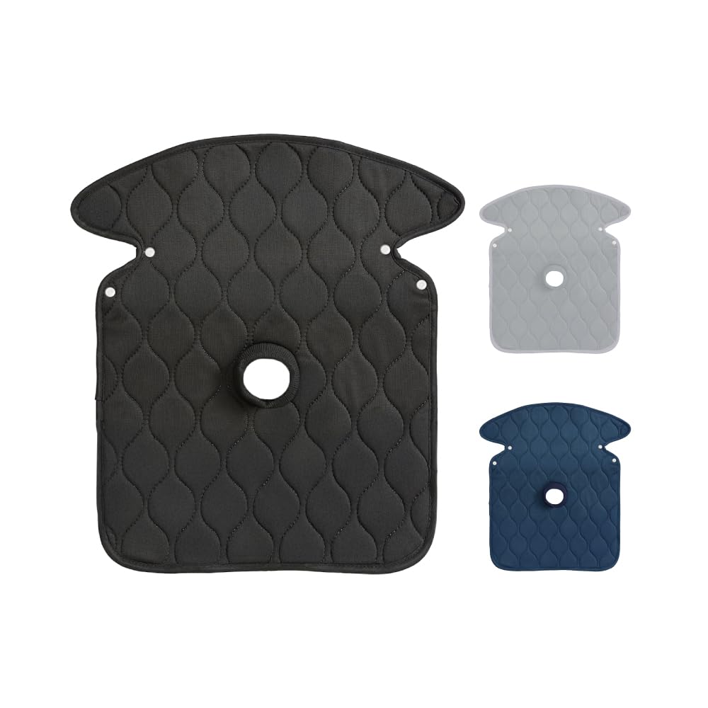 

Водонепроницаемый протектор для автомобильного сиденья MUQQU с сеткой для сбора детской мочи на коляску, нескользящая подкладка, дышащий, всесезонный (Черный, Л) чёрный