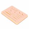 Traumatic Skin Suture Training Model Pad with Wound Silicone Suture Practice Pad Teaching Equipment Dental Accessories