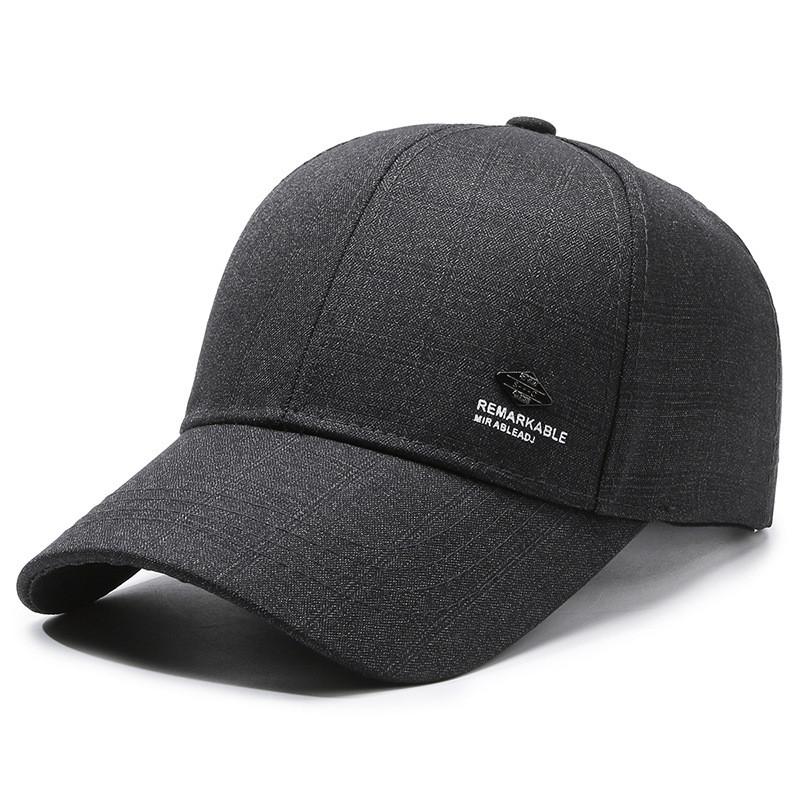 Spring Mens Baseball Cap With Adjustable Fit And Sun Protection For Casual Wear
