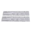 2 Sets EKG Calipers and EKG Ruler Combination Set Electrocardiogram Drafting Divider Measuring Tool 
