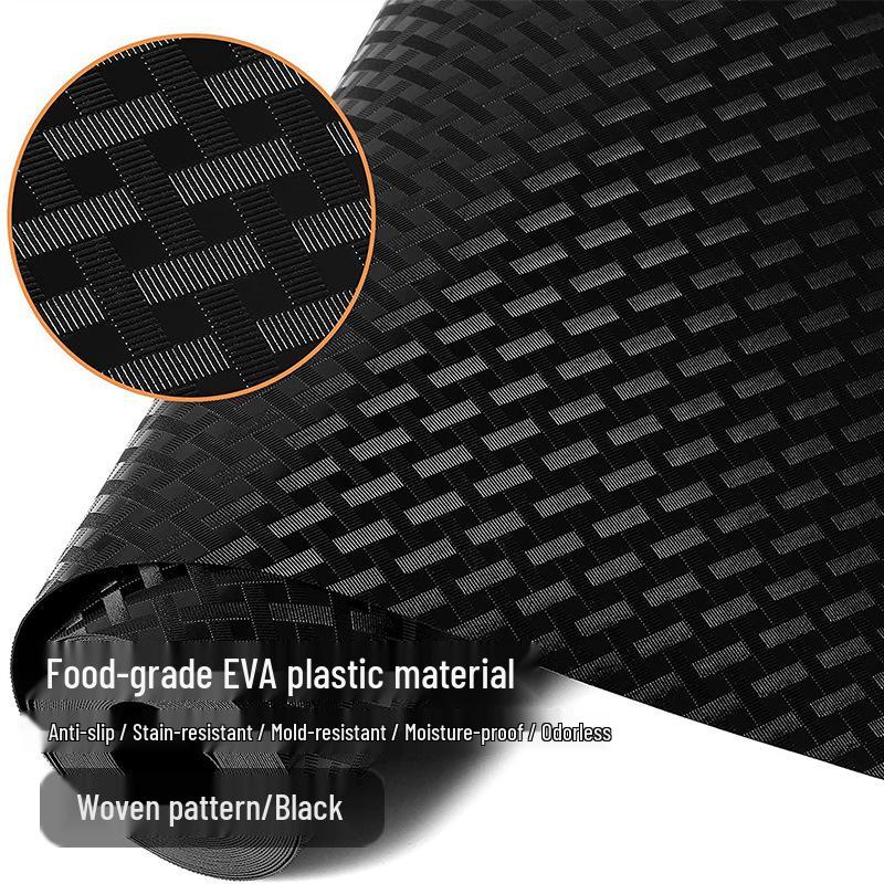 Waterproof and Oil-proof Kitchen Drawer Liner: Moisture-resistant, Non-slip, Adhesive-free Mat for Cabinets and Wardrobes.