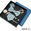 Men's Formal Tie & Pocket Square Eight-Piece Gift Set - High-End Wedding & Business 