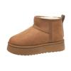 Plus-size Shoes, Thick-soled Snow Boots, New Women's Fleece and Thickened Boots, Cotton Boots