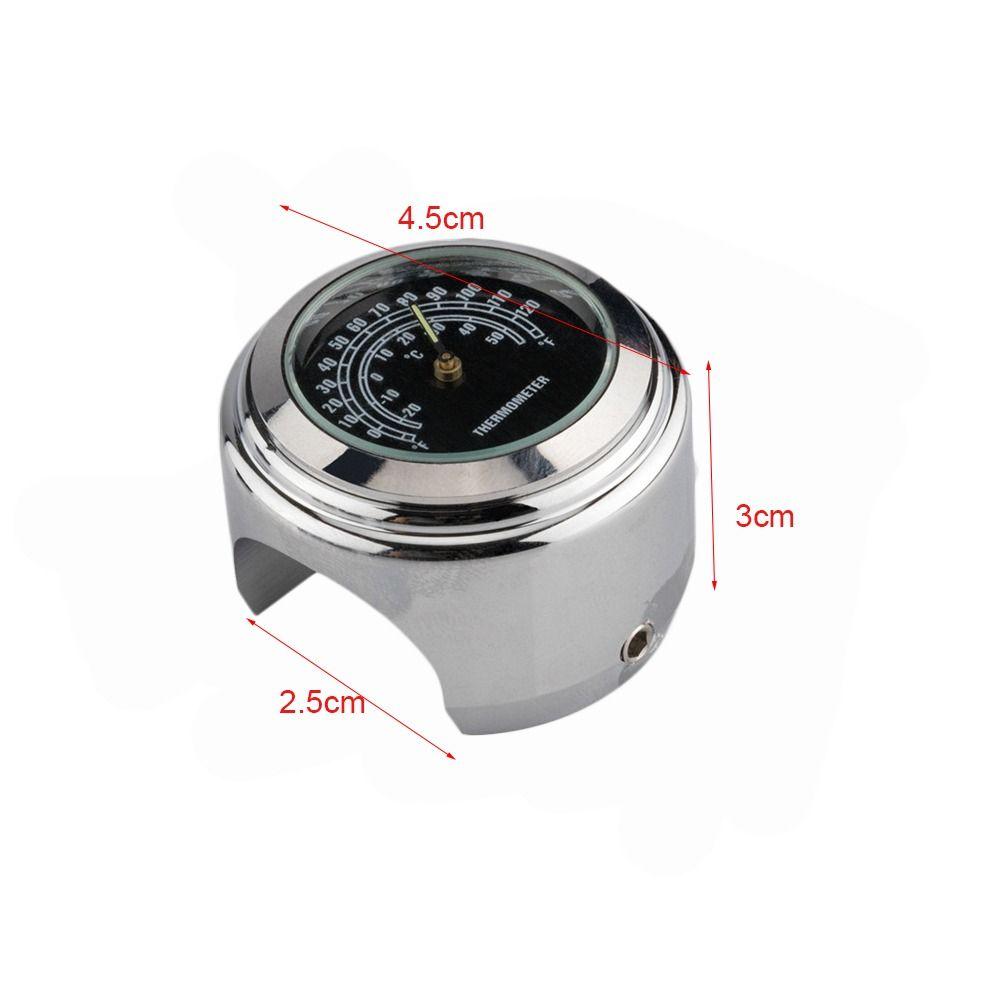 Universal Motorcycle Thermometer Waterproof Motorcycle Bike Handle Bar Thermometer Bike Handlebar Mount Thermo Moto Accessories