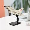 1/50 Scale J10 Fighter Model,  Alloy Fighter Lifelike Structures with Showing Stand for Household for Bedroom