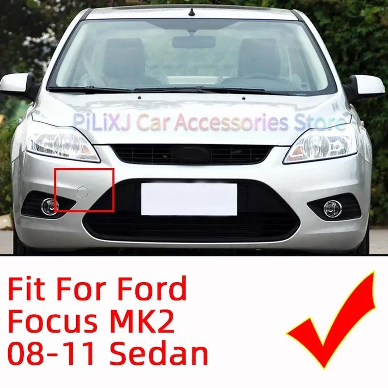 Front Bumper Tow Hook Cover Cap For Ford Focus II MK2 2008 2009 2010 2011 Sedan Saloon 8M5117A989AB 1521645 Hauling Trailer Lid