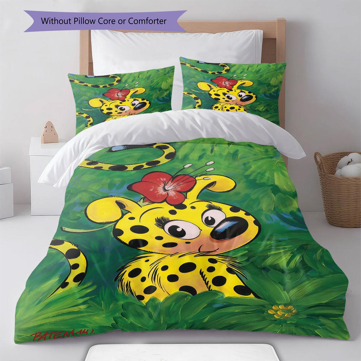Marsupilami Gultasveļas Sega Komplekts Segas Pārvalks