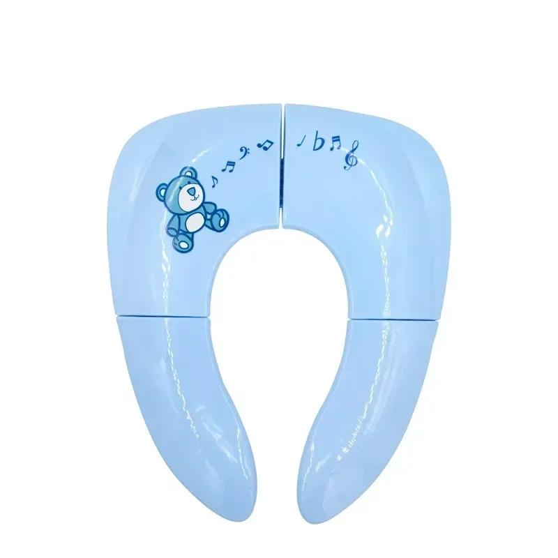 Portable Kids Travel Potty Seat Pad Baby Folding Toilet Training Seat Cover Toddler Urine Assistant Cushion Children Pot Seater