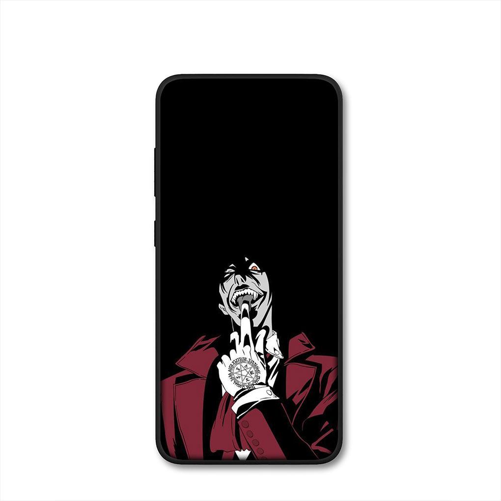 Hellsing Alucard Anime Cover Phone Casing for Xiaomi Redmi Note 11 10 9 8 Pro 9S 10S 11S 9A 9C NFC 9T 10A 10C 8A Soft Case