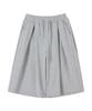 Akeusi 4-Pintuck Wide Maxi Oversized Training Elastic Waist Half Pants Unisex (2 Colors)
