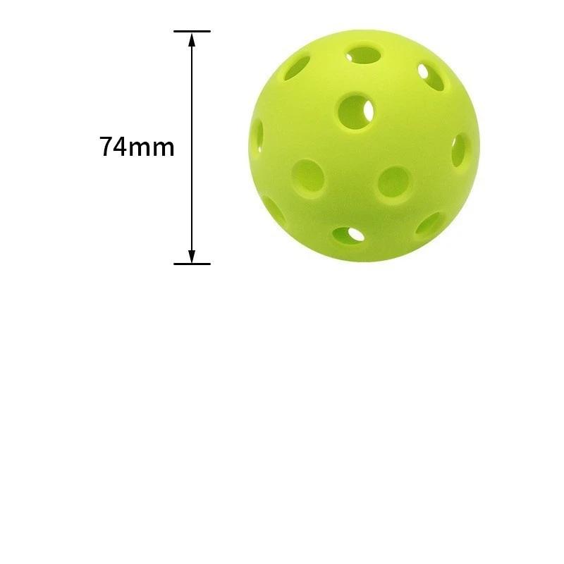 3Pcs Golf Balls Practice Choose Hole Ball White Blue Yellow Orange Red Indoor Ourdoor Golf Plastic Ball