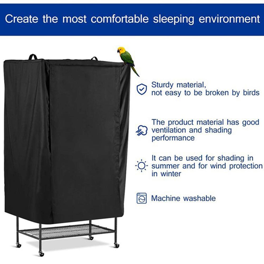 Bird Cage Cover Birdcage Shade Black-Out Birdcage Cover