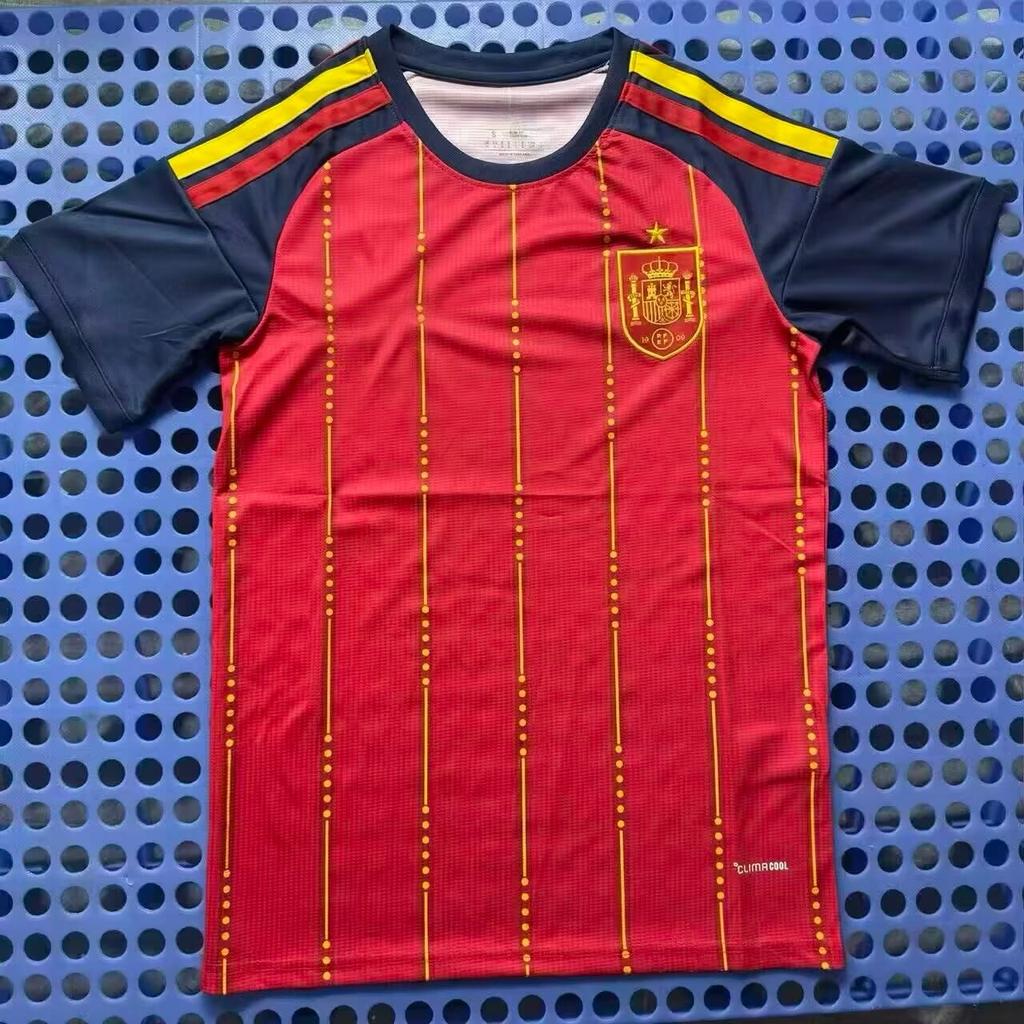 2526 Thai Football Fan Jersey Santos Marseille America Mallorca Short-sleeved Quick-drying T-shirt New La Liga