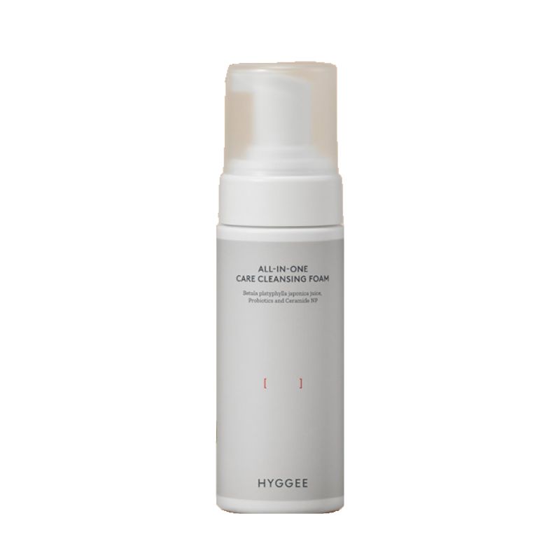 [Hyggee] All-In-One Care Cleansing Foam 150ml – pH Balanced & Hydrating Face Wash