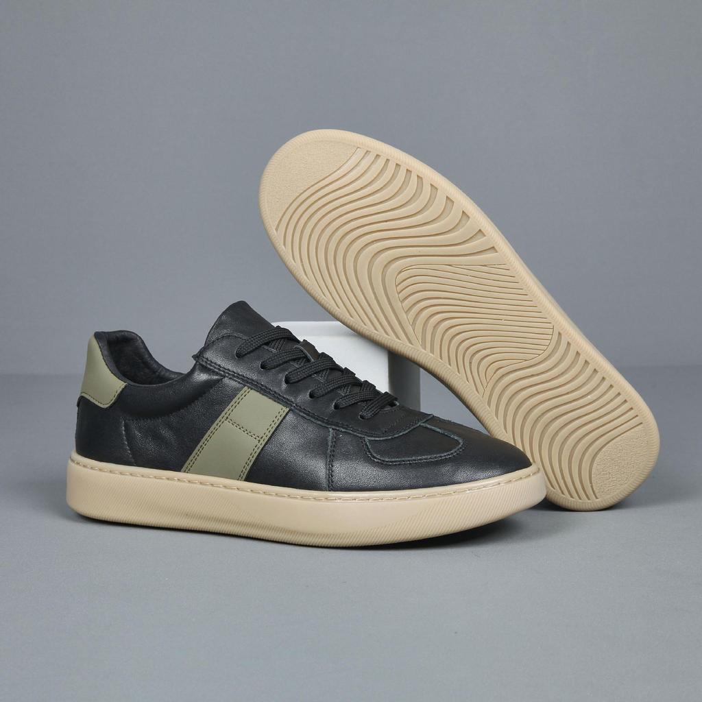 2025 Herren Sommer Echtes Leder Forest Gump Weiche Sohle Lässige Low-Top Skateschuhe – Vielseitig, Trendy und Atmungsaktiv