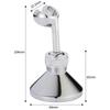 Fixed Base Shower Head Holder Adjustable Shower Bracket Universal Wall Mount Bracket