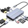 10-in-1 4K Type-C Dock for Mobile, Tablet, Laptop, and Gaming Consoles