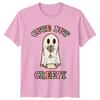 Cute But Creepy Unisexs TShirt Ghost Floral Halloween 2026 Gift For Her
