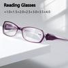 Fashion Retro Anti-blue Reading Reading Glasses Ladies Reading Glasses Computer Prescription Glasses +100 To +400
