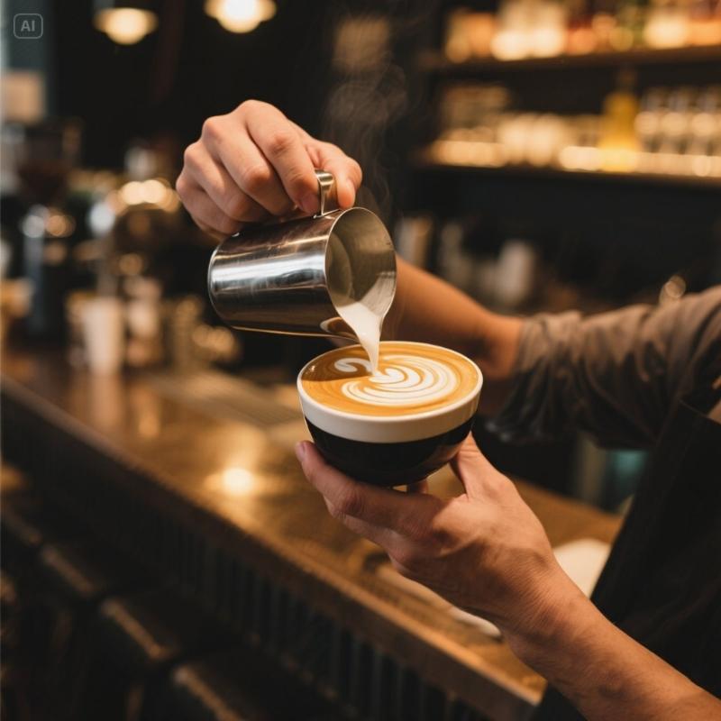 Ergonomischer Siebträgerhalter Kunststoffstruktur für Espressomaschinen Leicht zu reinigendes Design und kommerzielle Haltbarkeit