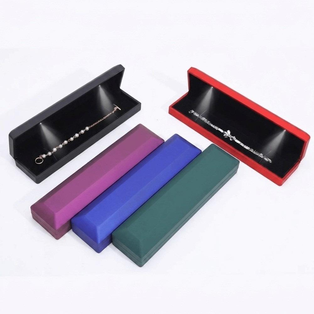 Jewelry Display Jewelry Gift Box Velvet Lined Necklace Storage Box Necklace