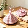 3D Printed Spinning Ballerina Fidget Toy Ballet Dancer Spinner Spiral Sensory Toy for Stress Relief Home Office Desktop Decoration