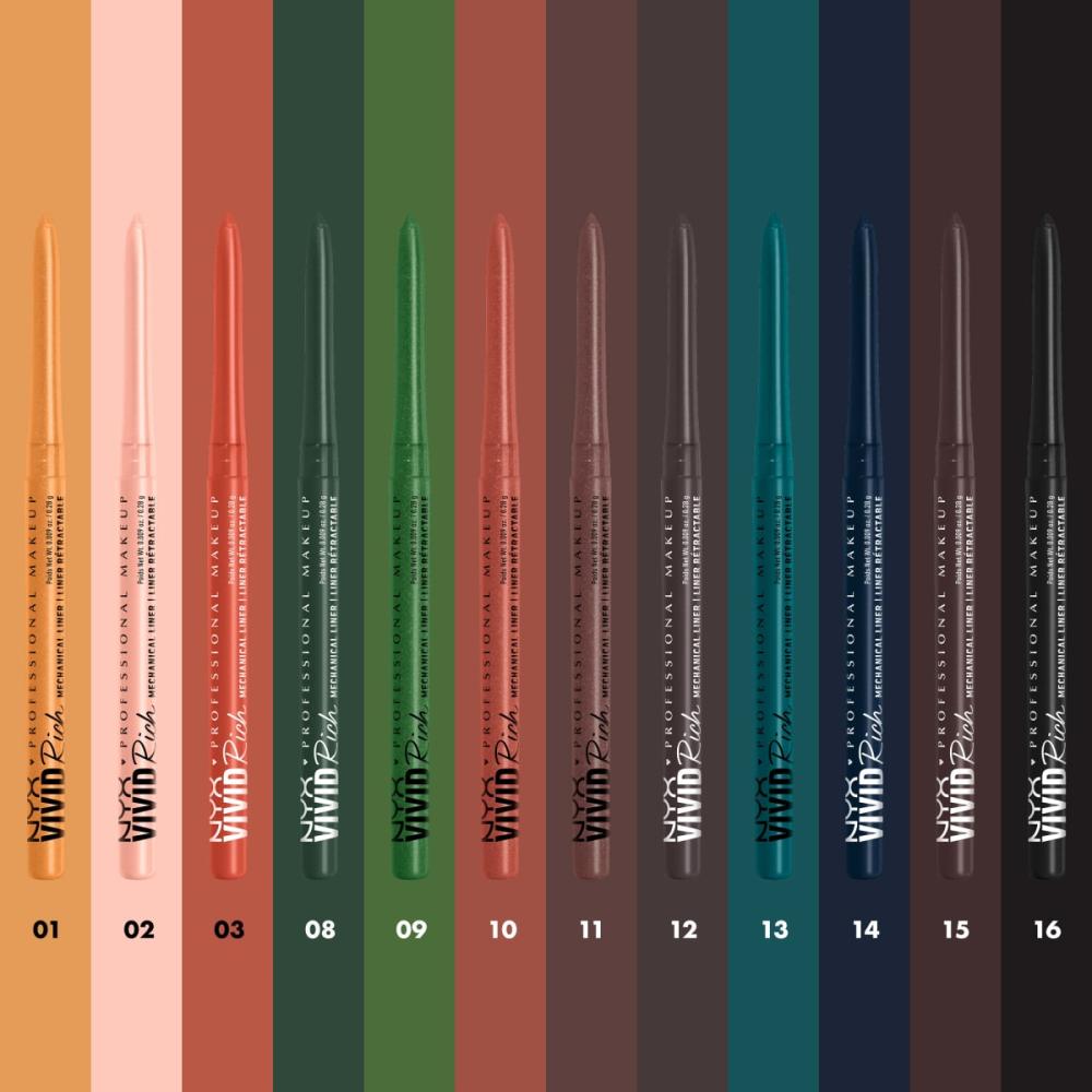 Nyx NYX Eyeliner Vivid Rich Mechanical 16, 0,28 g