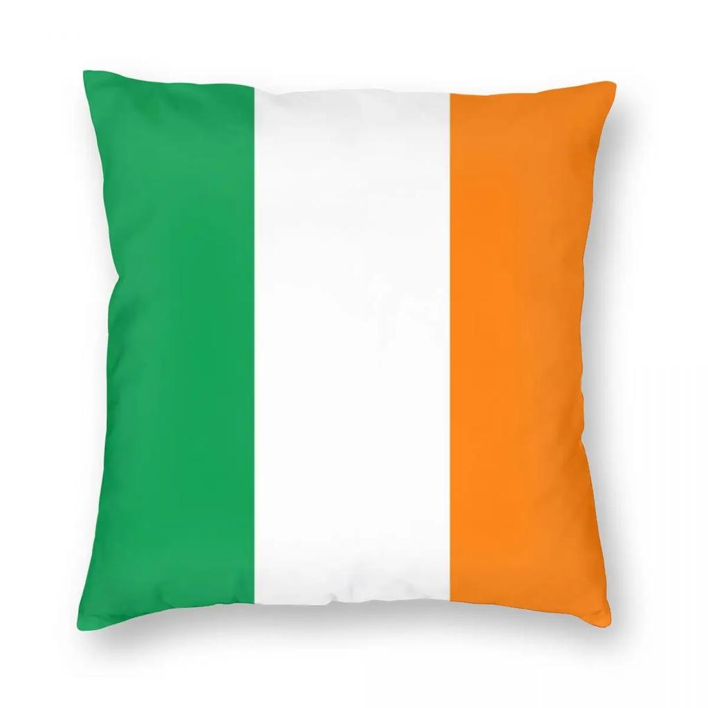 Usa Australia Flag Print Cushion Cover Super Soft Short Plush Pillow Covers 45*45 Throw Pillow Case Sofa Home Decor Pillowcase