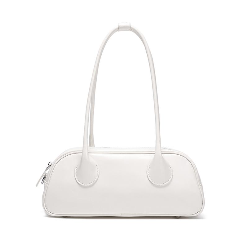 Women's Fashiable baguette bags Ladies genuine leather shoulder bag luxurious designer bags casual commuting bag