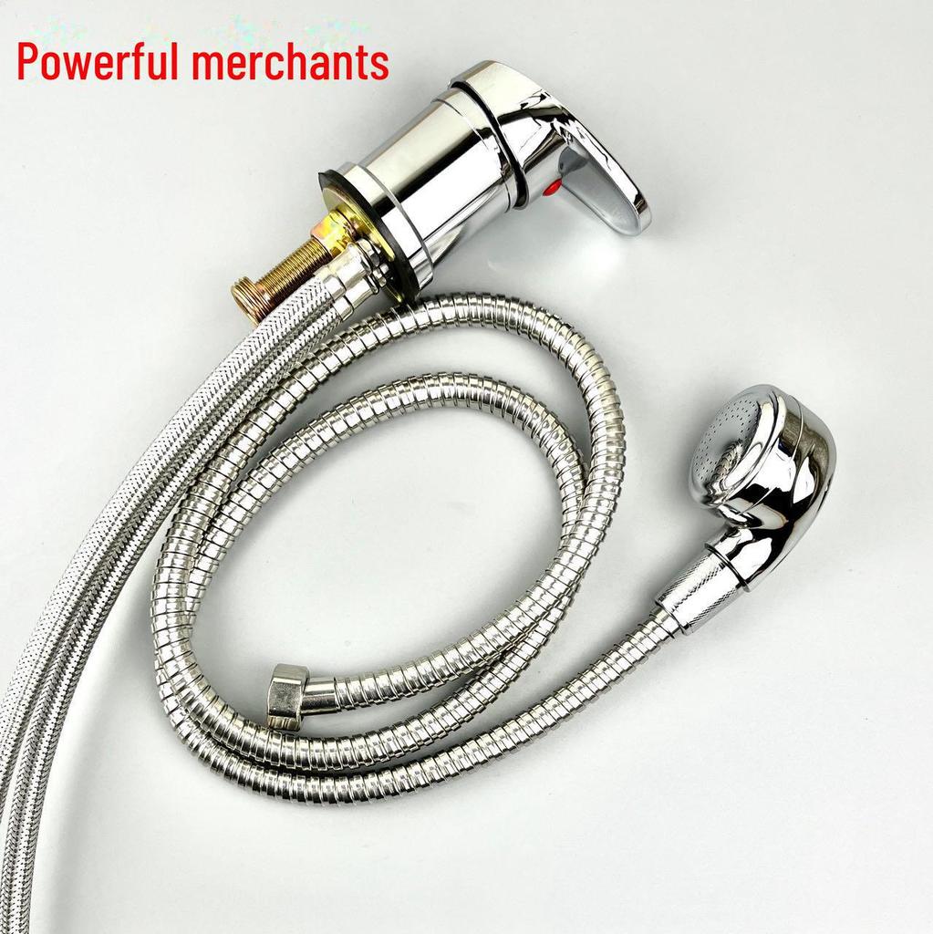 Robinet Universal de Amestec Apă Caldă și Rece pentru Stații de Șamponare Salon