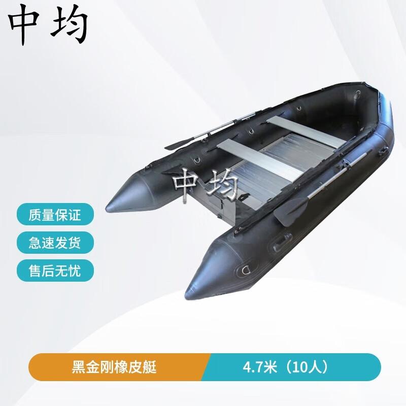 Heavy-Duty Inflatable Fishing & Assault Boat