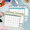 2026 Wall Calendar 12 Month - 15”*11.8” Large Wall Calendar 2026 with Stickers Thick Paper Hanging Calendars for Family Home Office School Flower