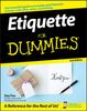 The Etiquette For Dummies (2Nd Edition) By Fox, Sue - Paperback Book