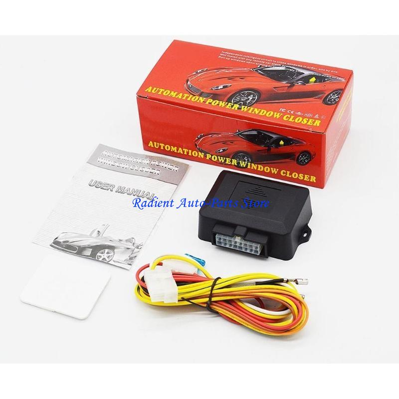 T3EF Car Power Window Roll Up System For 4 Doors Automatic Glass Lifter Alarm